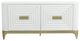 Fairfield® East Camden Antique Brass/Pearl Credenza-1