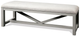 Riverside Furniture Osborne Gray Skies Dining Bench-0