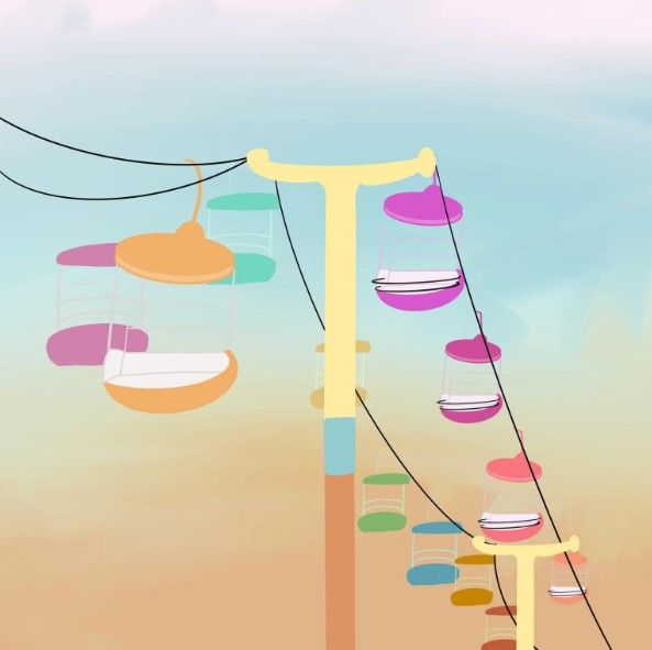 Classy Art Sky Ride by Ashley Singleton Wall Art-0