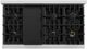 ZLINE Classic Series 48" Stainless Steel and White Matte Pro Style Dual Fuel Range with White Matte Door-1