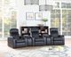 Coaster® Cyrus 5-Piece Black Home Theater Seating Set-1