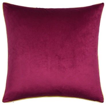 Stylecraft Tinck Dark Blue/Velvet Throw Pillow-1