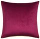 Stylecraft Tinck Dark Blue/Velvet Throw Pillow-1