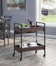 ACME Furniture Jerrick Black/Walnut Serving Cart-3