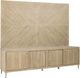 aspenhome® Maddox Biscotti 80" TV Console with Backer-0