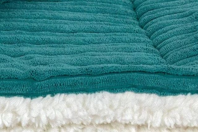 CordaRoy's® XL Ocean Terry Corduroy Throw Blanket-1