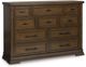 Signature Design by Ashley® Taffenbrook Medium Brown Dresser-0