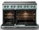 Viking® 5 Series 48" Splash Pro Style Induction Range with Polished Chrome Trim-1