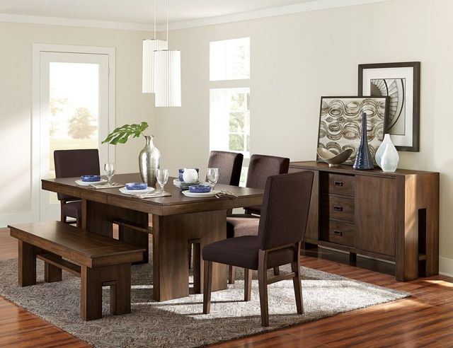 Homelegance® Sedley Chocolate/Walnut Dining Side Chair-1