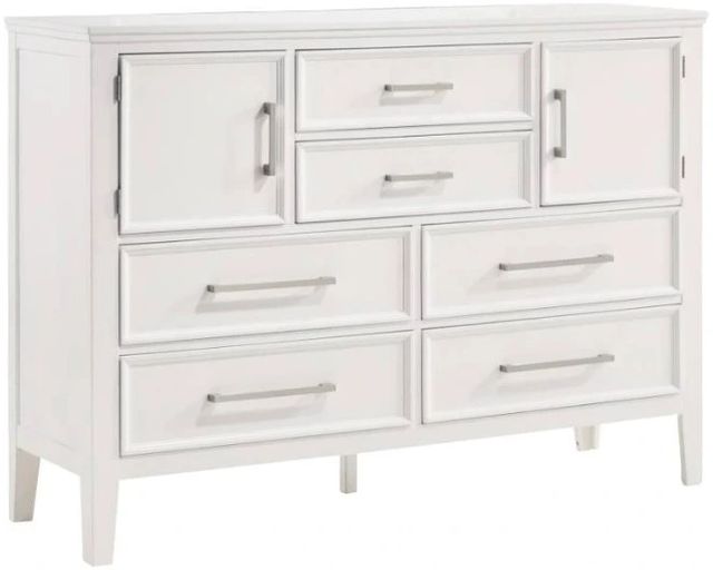 New Classic® Home Furnishings Andover White Dresser-0