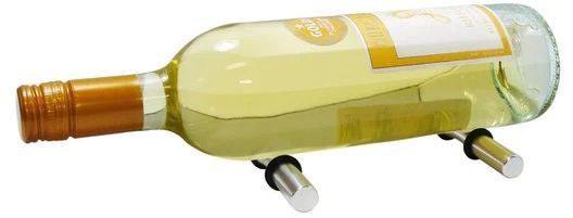 Vinotemp® Epicureanist 1 Bottle Satin Nickel Wine Peg -2