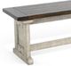 Sunny Designs™ Homestead Hills Alpine Grey/Tobacco Leaf Side Bench-1