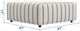 iAmerica Mickey Oatmeal Striped Cocktail Ottoman-2