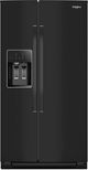 Whirlpool® 36 in. 21.0 Cu. Ft. Black Counter Depth Side by Side Refrigerator-0