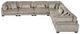 Homelegance® Traverse 6-Piece Taupe Modular Sectional-2