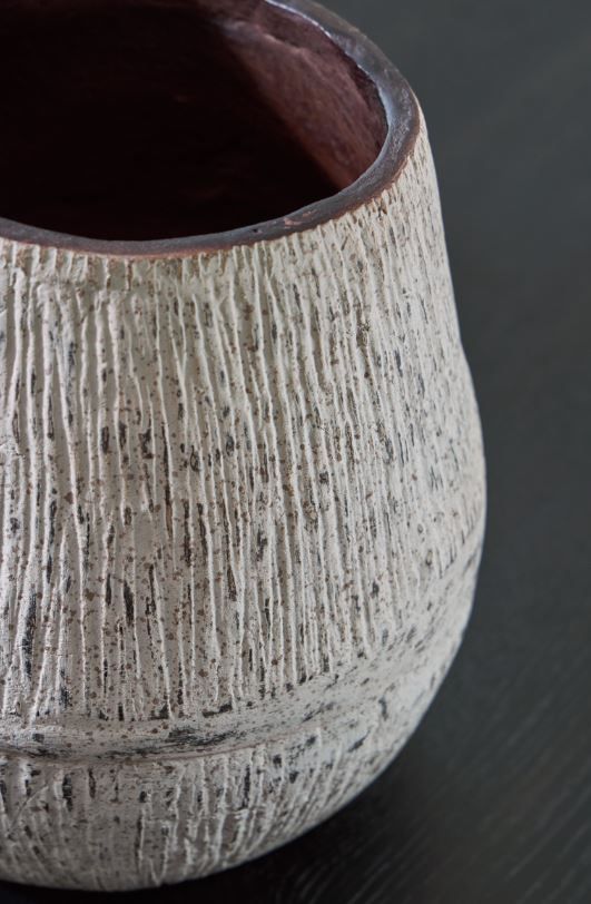 Signature Design by Ashley® Claymount Distressed Brown Vase-1
