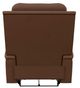 La-Z-Boy® Greyson Caramel Leather Power Wall Recliner with Headrest and Lumbar-3