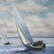 StyleCraft Blue Sails Wall Art-3