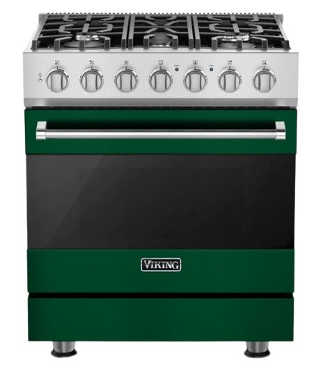 Viking® 3 Series 30" Ivy Pro Style Natural Gas Range-0