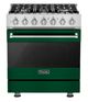 Viking® 3 Series 30" Ivy Pro Style Natural Gas Range-0