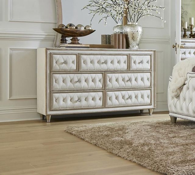 Coaster® Antonella Champagne/Camel Dresser-1