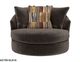 Corinthian Furniture Joshua Sable Swivel Tub Chair-0