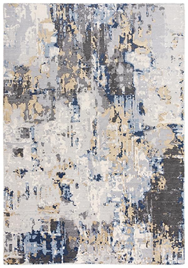 Rizzy Home Bolero Gray 5'x8' Rectangular Rug-0