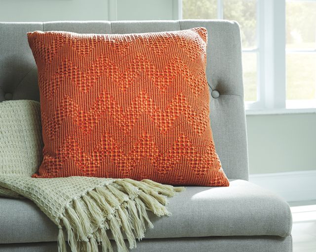 Signature Design by Ashley® Dunford 4-Piece Rust Pillows-2