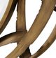 Uttermost® Cutting Edge Antiqued Golden Bronze Round Mirror-4