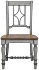 Flexsteel® Plymouth 2-Piece Distressed Graywash Dining Chair Set-2