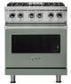 Viking® 5 Series 30'' Eucalyptus Pro Style Dual Fuel Range-0