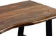 Porter International Designs Manzanita Harvest Coffee Table with Black Trapezoid Base-3