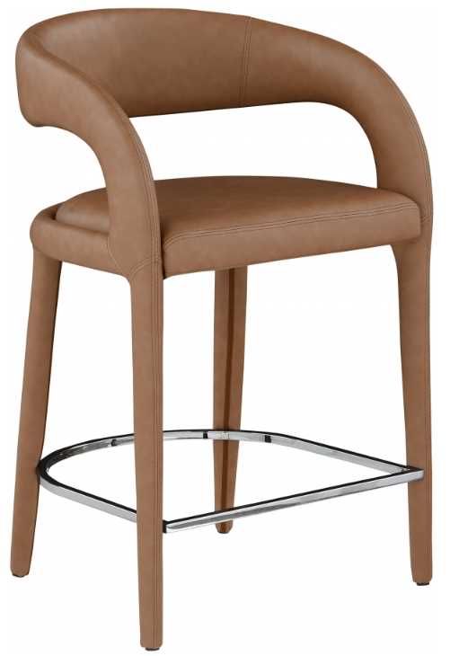 Meridian Furniture Sylvester Brown Counter Stool-0