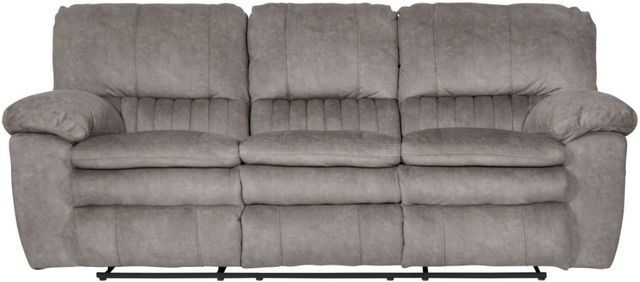 Catnapper® Reyes Graphite Lay Flat Reclining Sofa-1