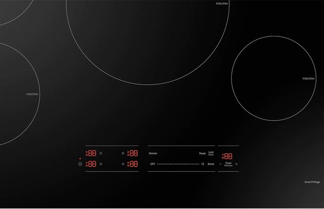 Samsung 30" Black Induction Cooktop-3