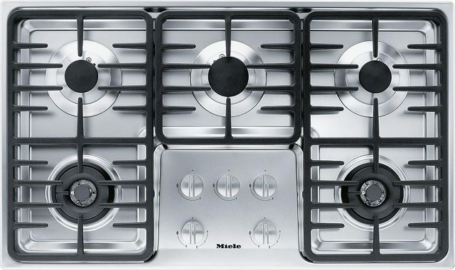 Miele 36" Gas Stainless Steel Cooktop-0