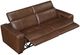 Homelegance® Sutton 2-Piece Brown Leather Power Reclining Loveseat with Power Headrests and Charging Ports-5