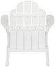 Linon Adirondack White Wooden Outdoor Rocking Chair-3