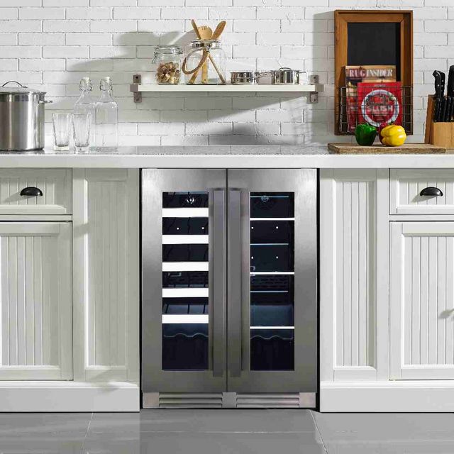 Marathon 24" Stainless Steel Built In Wine Cooler-2