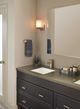 Moen® 90°™ Brushed Nickel One Globe Bath Light-3