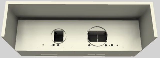 Vent-A-Hood® 48" Biscuit Wall Mounted Range Hood-2