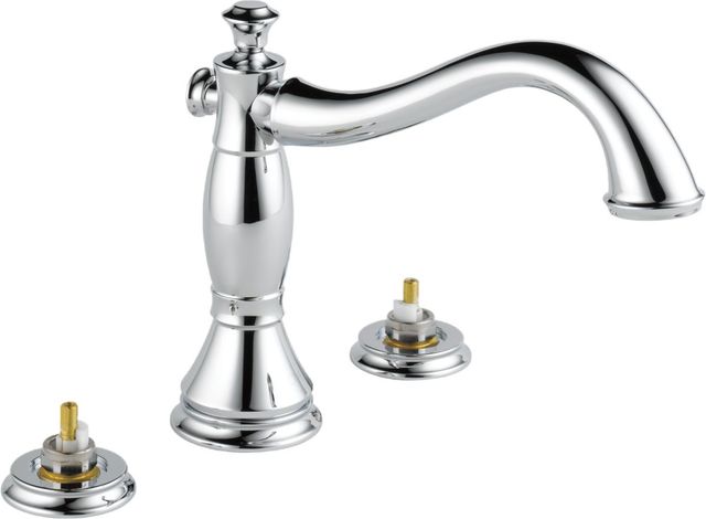 Delta Cassidy® Chrome Less Handle Roman Tub Trim-0