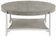 Najarian Furniture Manhattan Gray Coffee Table-1