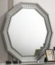 Furniture of America® Cassiopeia Metallic Gray Decagon Mirror-0