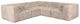 Furniture of America® Nappi Taupe L-Shape Sectional-0
