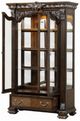 Furniture of America® Promenade Dark Brown Curio Cabinet-2