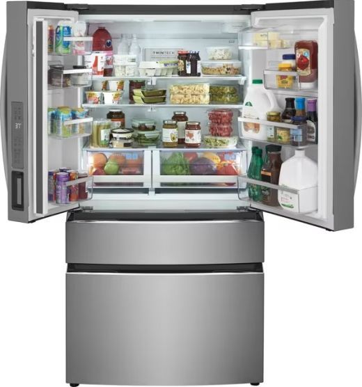 Frigidaire Gallery® 36" 27.2 Cu. Ft. Smudge-Proof® Stainless Steel French Door Refrigerator-3