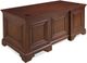 aspenhome® Richmond Brown Burgundy 66" Executive Desk-1