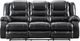 Signature Design by Ashley® Vacherie Black Reclining Sofa-1