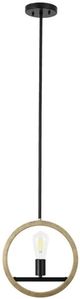 YHD Oil Rubbed Bronze 1-Light Pendant Lighting-0